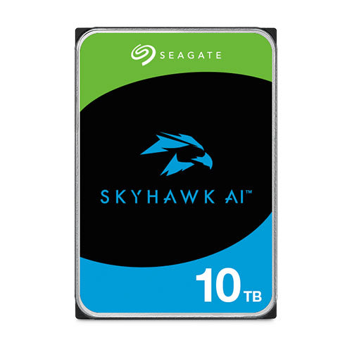 Seagate Skyhawk AI 10TB 7200rpm 256mb ST10000VE001 (Surveillance) Hard Disk Drive