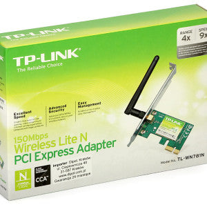 TPLink TL-WN781ND 150Mbps Wireless N PCI Express Adapter
