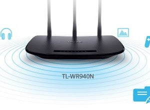 TPLink TL-WR940N 450Mbps Wireless N Router
