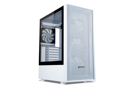 Tecware Nexus Air Mesh TG ATX Gaming Case (with 4x120mm) Black | White