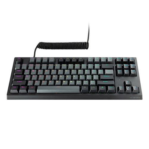 Tecware Phantom+ Elite Black RGB TKL 87 keys Wraith Mechanical Keyboard (BROWN Tactile Switch, PINK Linear Switch, RED Linear Switch, ORANGE Tactile Switch)