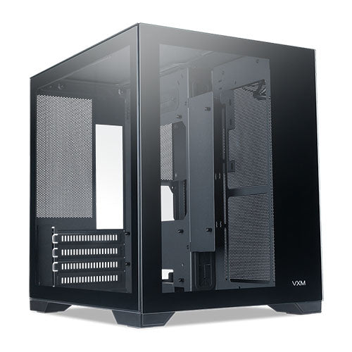 Tecware VXM TG Black mATX Dual Chamber Case