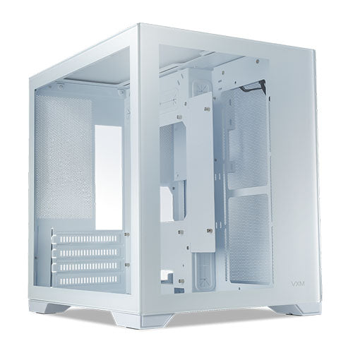 Tecware VXM TG White mATX Dual Chamber Case