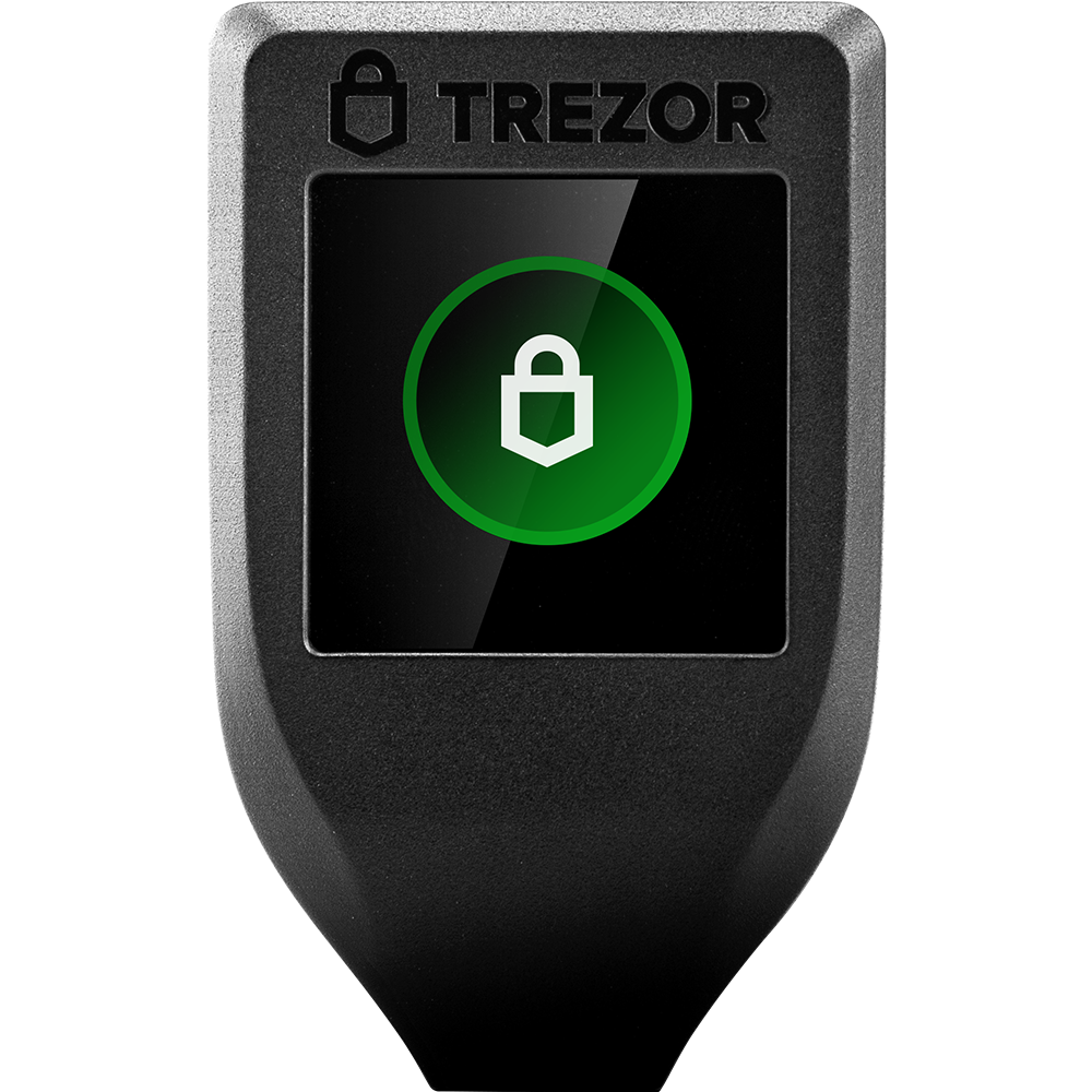 Trezor Model T - Crypto Hardware Wallet with LCD Color Touchscreen and –  DynaQuest PC