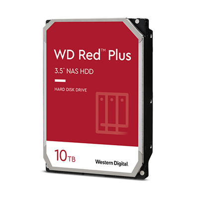 Western Digital WD Red Plus 10TB WD101EFBX NAS Hard Drive 3.5"