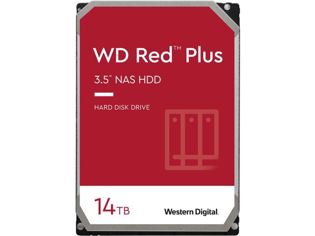Western Digital WD Red Plus 14TB WD140EFGX NAS Hard Drive 3.5"
