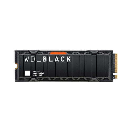 Western Digital WD Black 1TB SN850X NVMe Gen4 PCIe M.2 2280 Internal Gaming SSD with Heatsink WDS100T2XHE