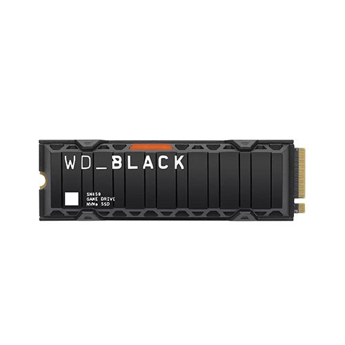 Western Digital WD Black M.2 2TB SN850 NVMe Gen4 w/Heatsink WDS200T1XHE