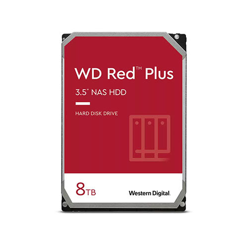 Western Digital WD Red Plus 8TB WD80EFZZ NAS Hard Drive 3.5"