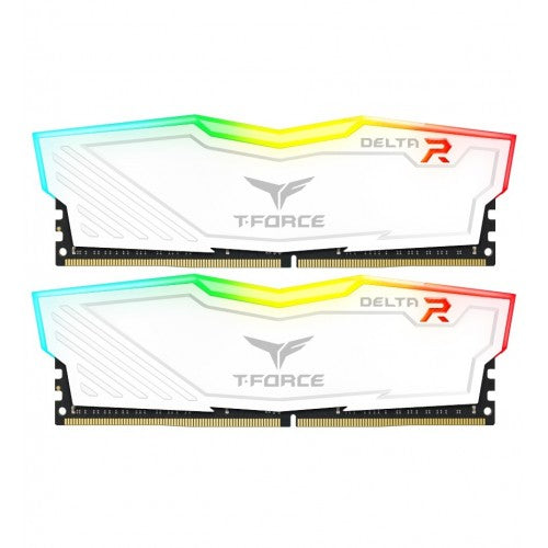 【2枚セット】T-FORCE DELTA R 32GB DDR4 TEAMGROUP Team T-Force Delta RGB DDR4 Gaming Memory, 2 x 8