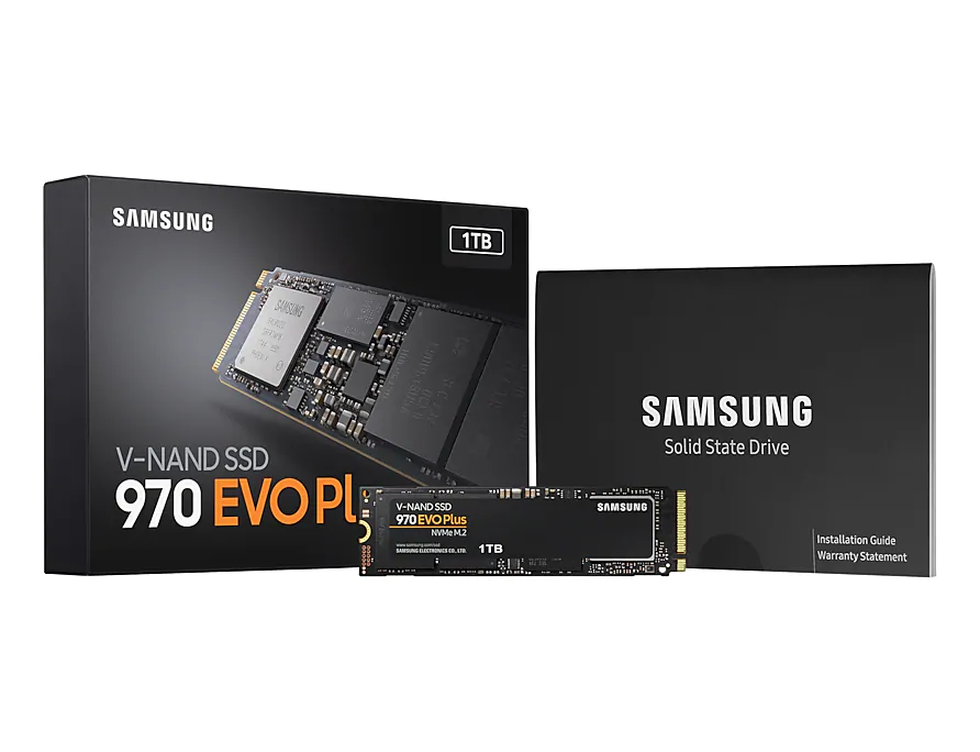 Samsung 970 Evo Plus M.2 1TB NVME SSD MZ V7S1T0BW DynaQuest PC