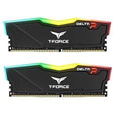 T-Force Delta RGB 16GB 8GBx2 DDR4 3600MHz CL18 ( Black - TF3D416G3600HC18JDC01 |  White - TF4D416G3600HC18JDC01 )