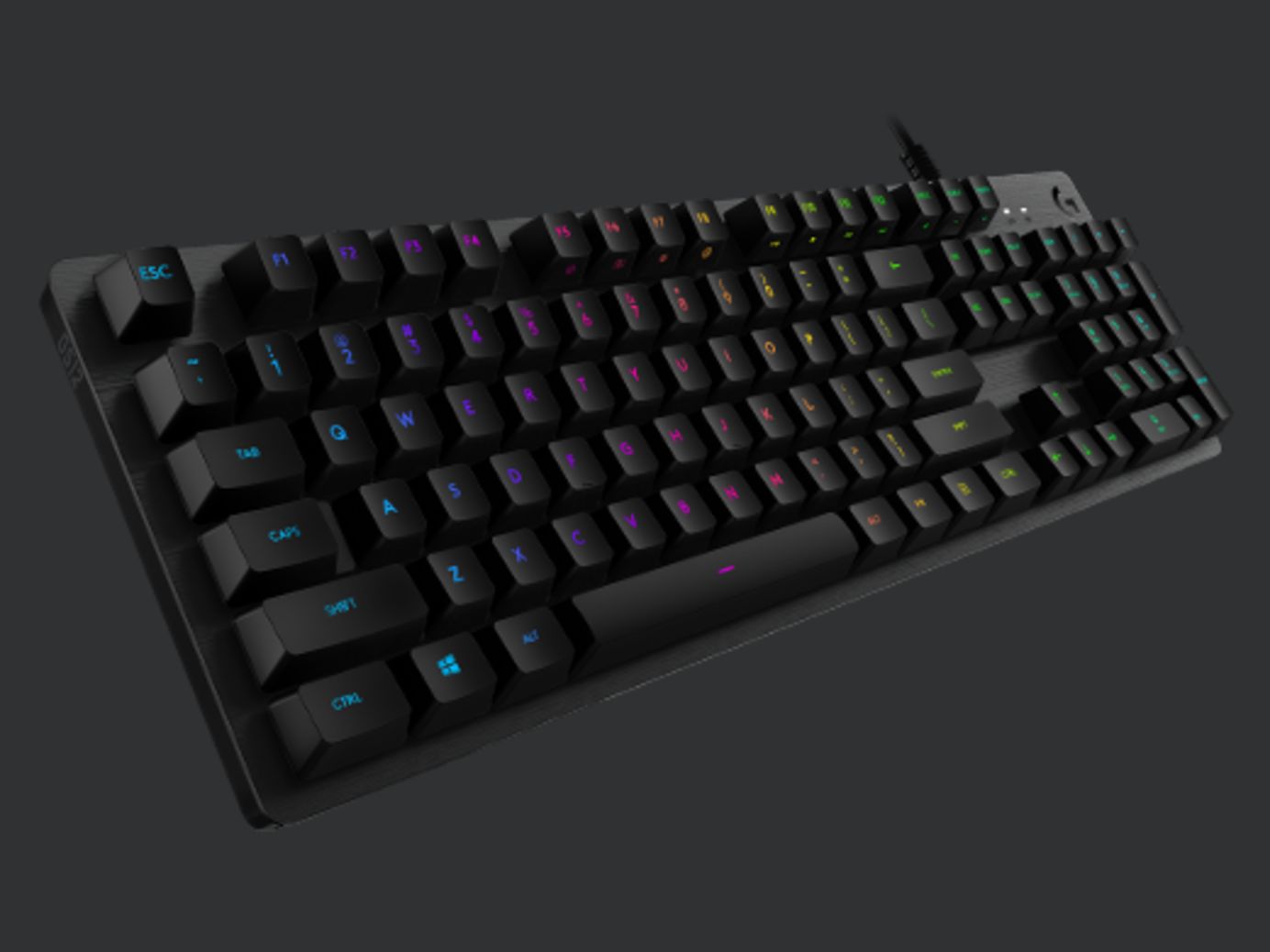 G512 Carbon RGB Mechanical Gaming Keybo… Logitech G512 RGB Mechanical Gaming Keyboard – DynaQuest PC