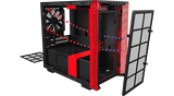 NZXT H210 TG Mini-ITX Gaming Case 2x120mm Black : CA-H210B-B1 | White/Black : CA-H210B-W1 | Black/Red : CA-H210-BR