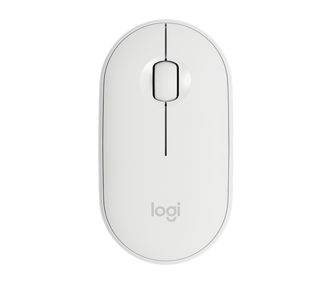 Logitech M350 Pebble Wireless Mouse ( Graphite | Rose | Off-white | Eucalyptus )