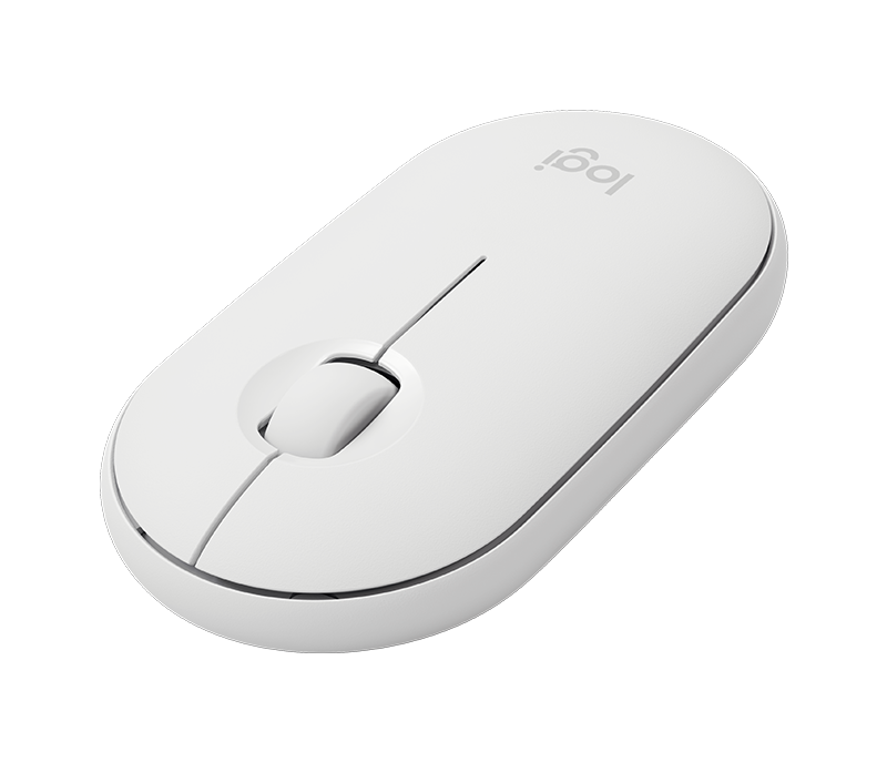 Logitech M350 Pebble Wireless Mouse ( Graphite | Rose | Off-white | Eucalyptus )