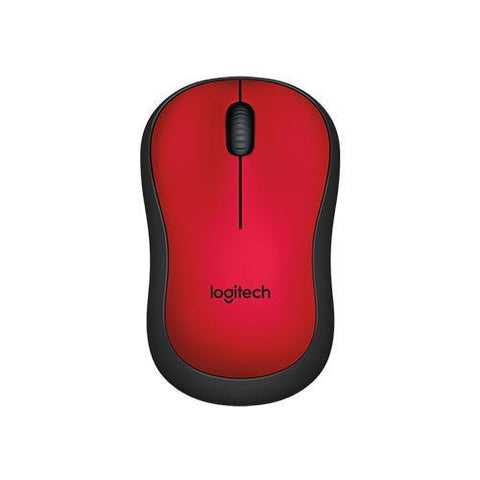 Logitech M221 Silent Wireless Mouse - Charcoal | Blue | Red