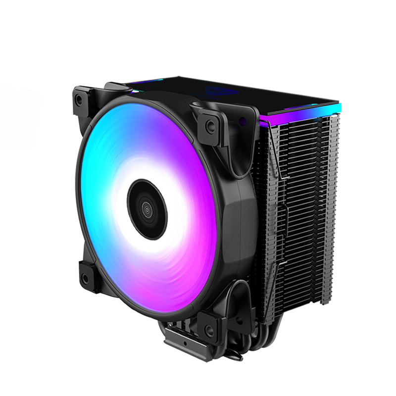 PCcooler GI-D56A HALO RGB 120mm PWM VortexPro CPU Cooler