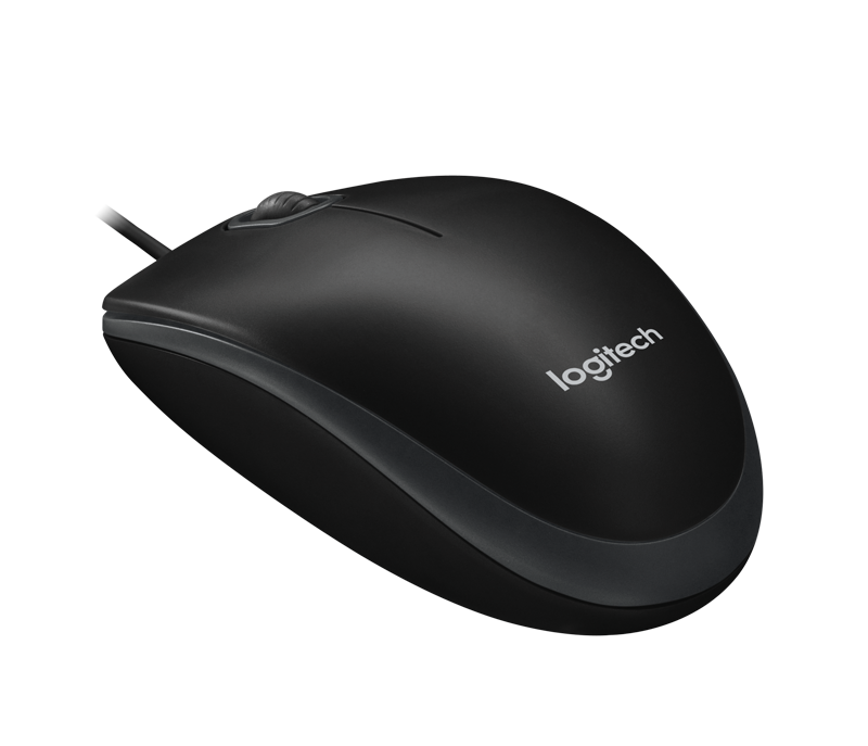 Logitech B100 Optical USB Corded Mouse