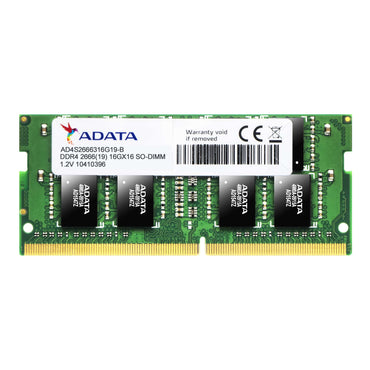 Adata 4GB DDR4 2666MHz Single SoDimm AD4S2666J4G19-S