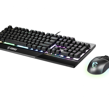 MSI Vigor GK30 RGB Backlit Membrane + Clutch GM11 BLACK Gaming Keyboard and Mouse Combo
