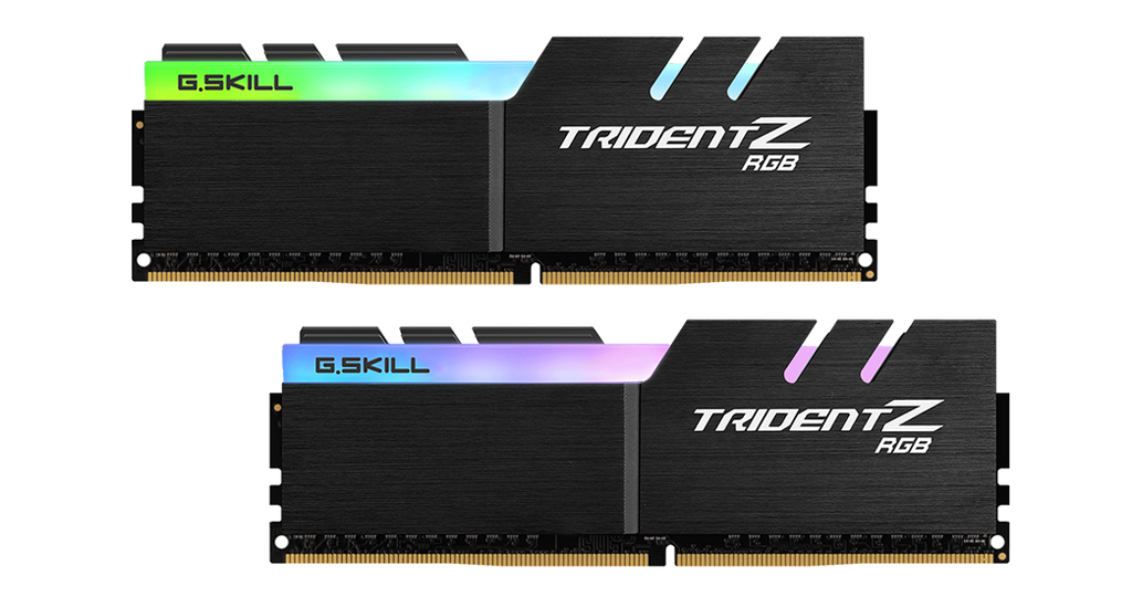 G.Skill Trident Z RGB 32GB 16GBX2 DDR4 3200MHz F4-3200C16D-32GTZRX Desktop Memory