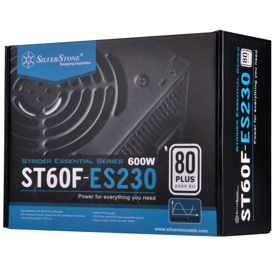 Silverstone SST-ST60F-ES230 600watts 80+ White Power Supply