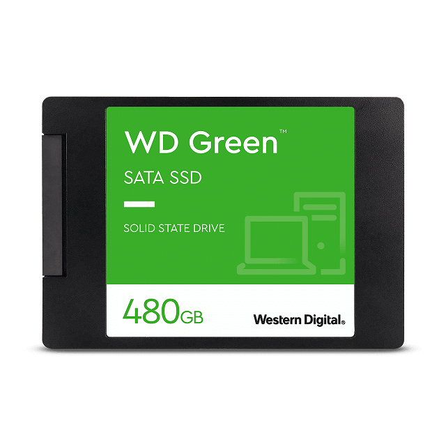 Western Digital WD Green 480GB 3D NAND SSD WDS480G3G0A