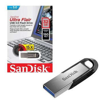 Sandisk Ultra Flair 32GB Usb3.0 (SDCZ73-032G-G46)