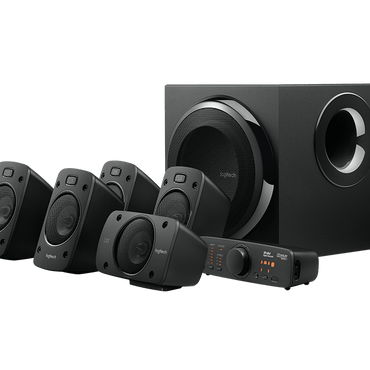 Logitech Z906 THX Dolby Digital and DTS certified 5.1 Surround Sound Speaker System 980-000468